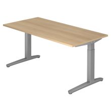 XTRA XB 16 SS | Bureau - 160 x 80 Eiken Tafelhoogte I In hoogte verstelbaar