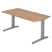 XTRA XB 16 SS | Bureau - 160 x 80 Walnoot Tafelhoogte I In hoogte verstelbaar