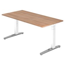XTRA XB 16 WC | Bureau - 160 x 80 Walnoot Tafelhoogte I In hoogte verstelbaar