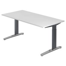 XTRA XB 16 GC | Bureau - Wit 160 x 80 Tafelhoogte I In hoogte verstelbaar