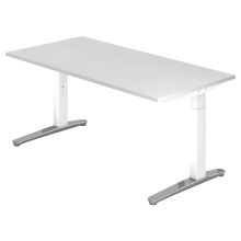 XTRA XB 16 WC | Bureau - Wit 160 x 80 Tafelhoogte I In hoogte verstelbaar