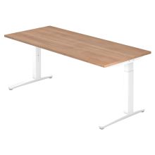 XTRA XB 19 WW | Bureau - 180 x 80 Walnoot Tafelhoogte I In hoogte verstelbaar