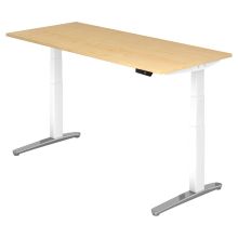 XBHM 19 WC | Bureau - Esdoorn 180 x 80 Tafelhoogte I Elektrisch in hoogte verstelbaar