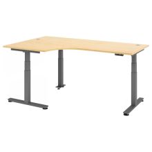 XDSM 82 G | Bureau - Esdoorn 200 x 120 Tafelhoogte I Elektrisch in hoogte verstelbaar