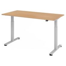 XMST 16 S | Bureau - 160 x 80 Eiken Tafelhoogte I Elektrisch in hoogte verstelbaar