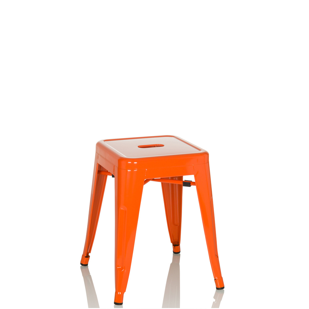 Bureaustoel24 VANTAGGIO - Bistro krukje Oranje aanbieding