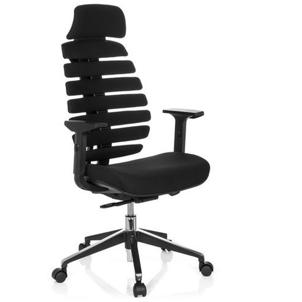 ERGO LINE II PRO | Stof - Professionele bureaustoel Zwart
